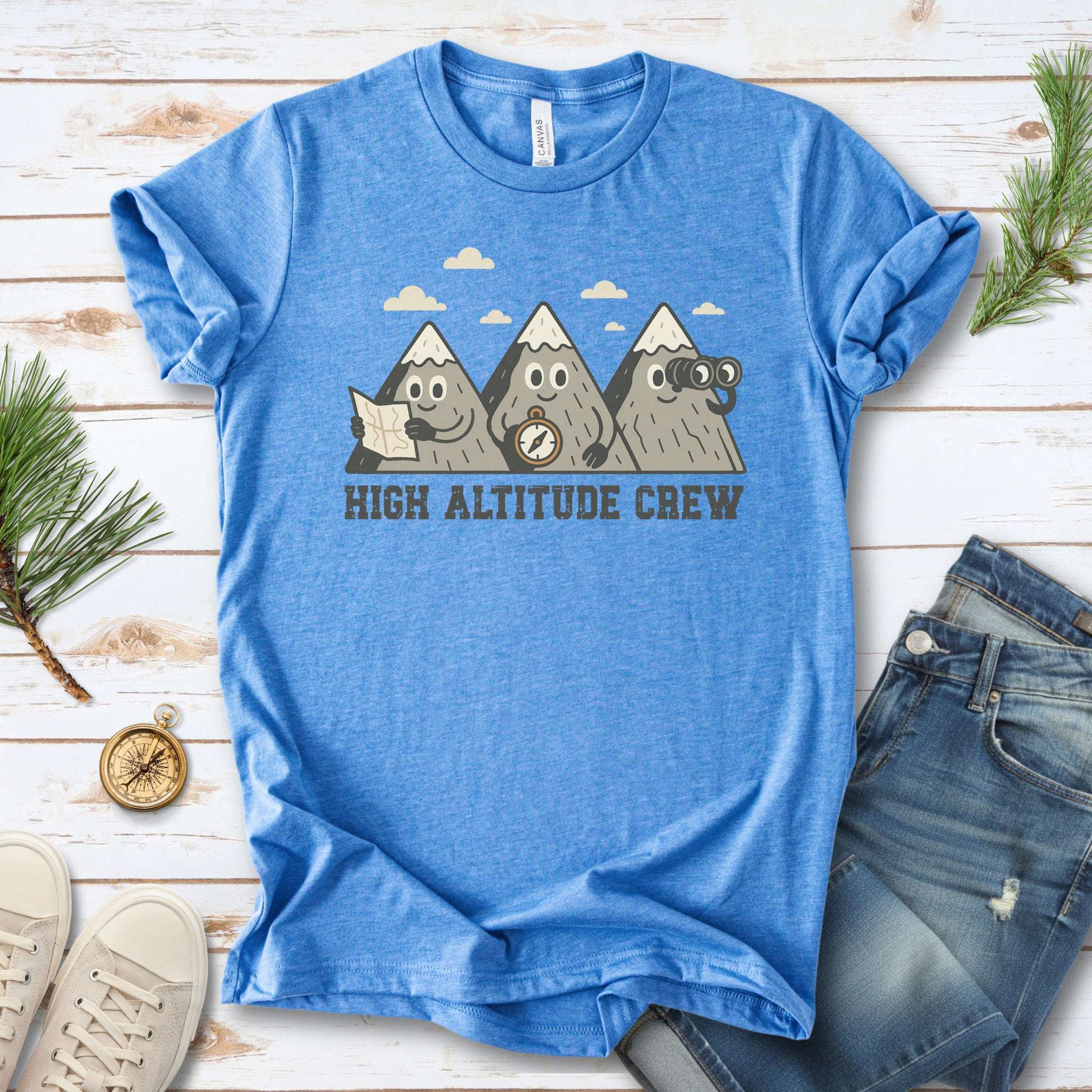 High Altitude Crew Mountain Hiking T-Shirt