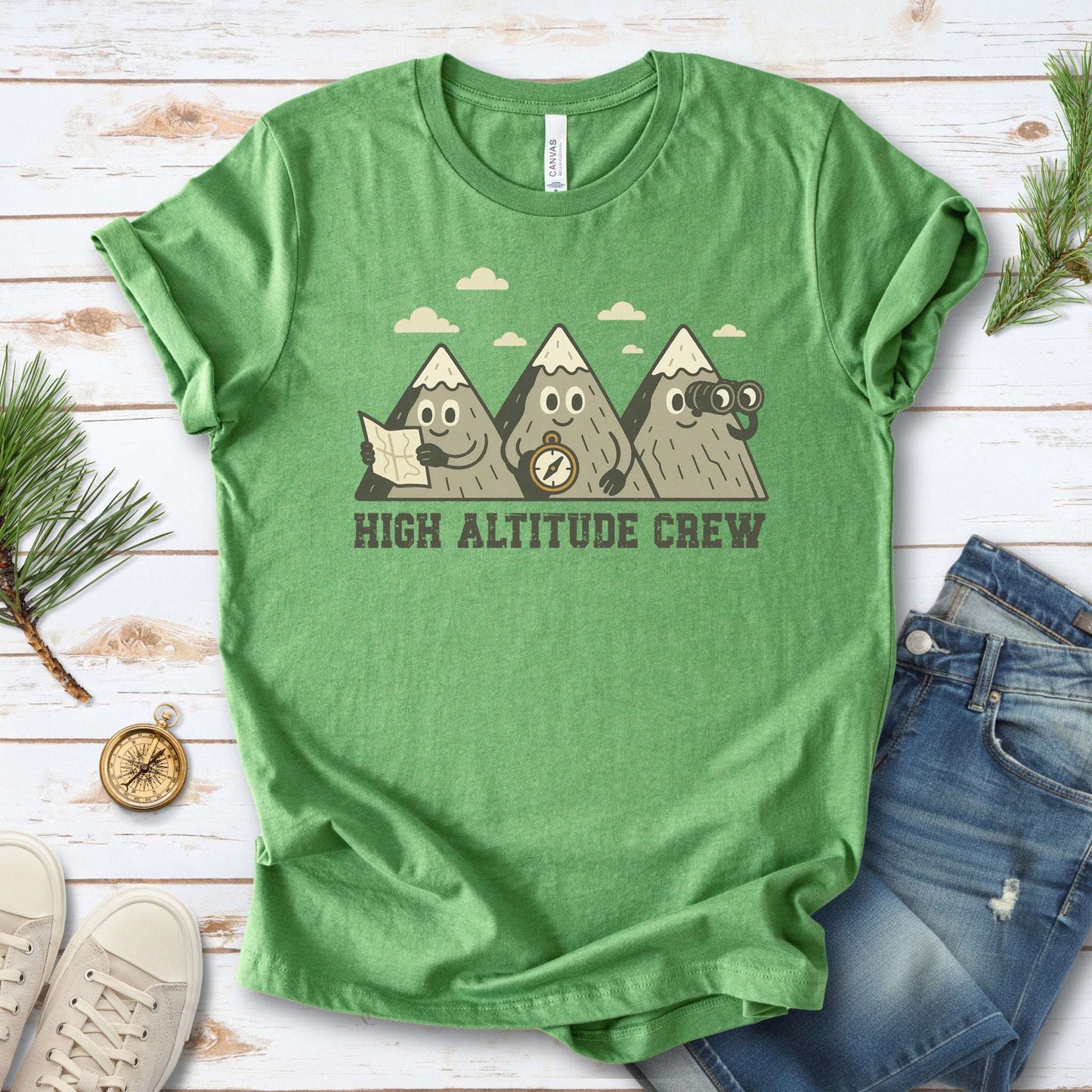 High Altitude Crew Mountain Hiking T-Shirt