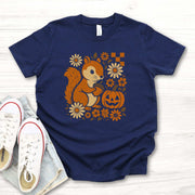 Pumpkin Patch Squirrel Youth Tee – Cute Halloween Forest Vibes