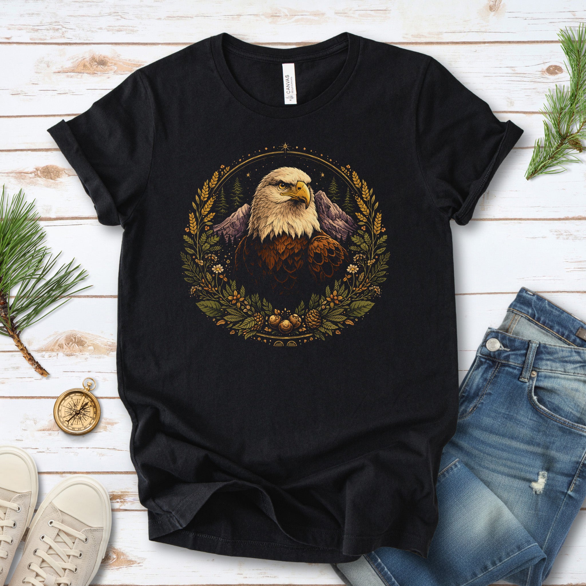 Eagle High Sentinel Mountain Botanical T-Shirt