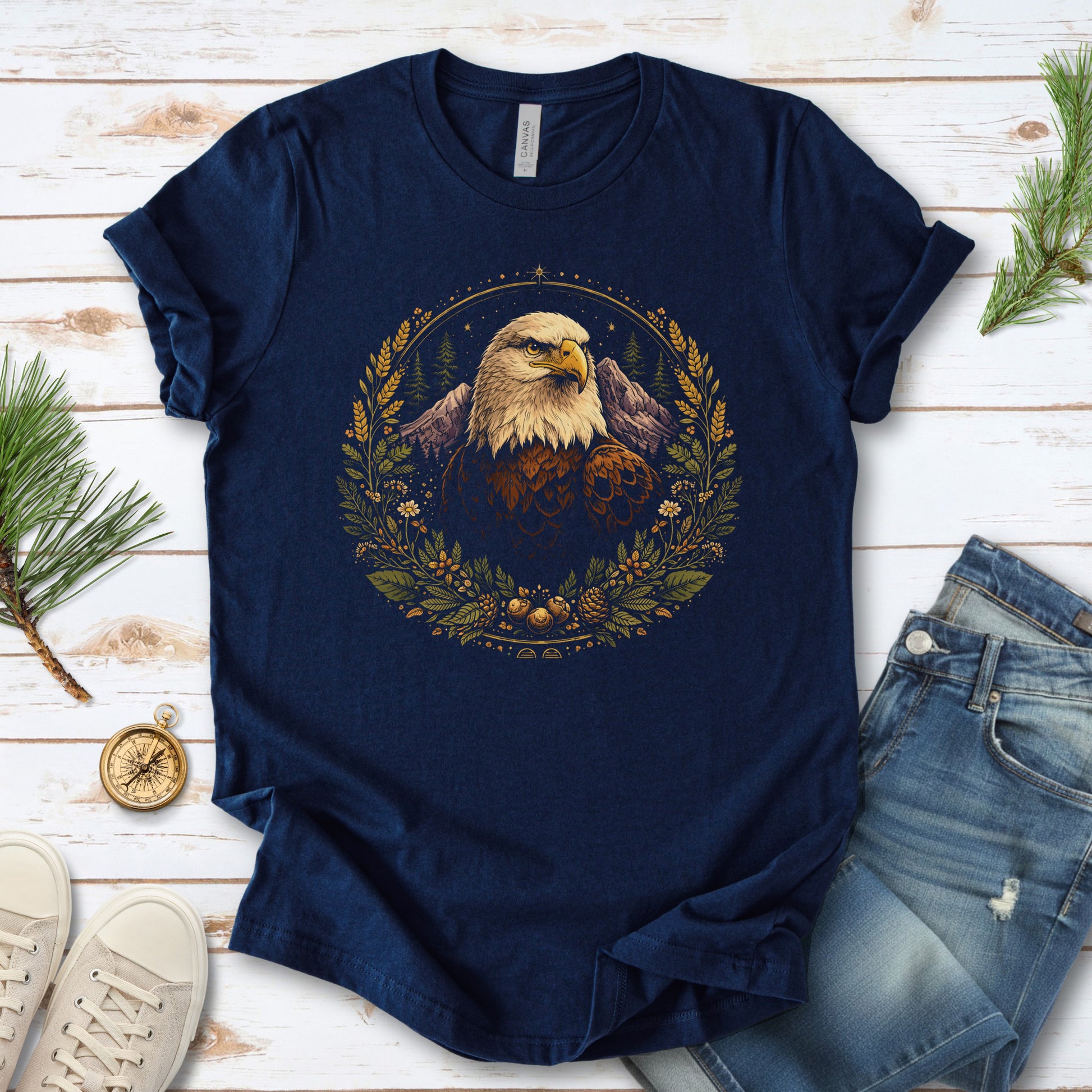 Eagle High Sentinel Mountain Botanical T-Shirt