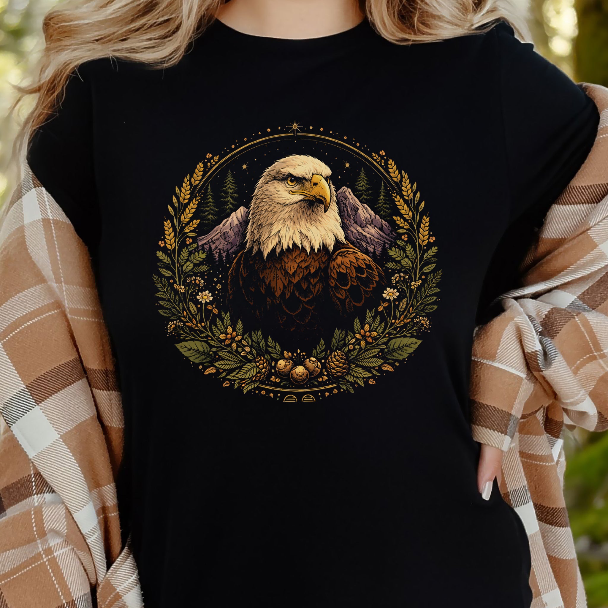 Eagle High Sentinel Mountain Botanical T-Shirt