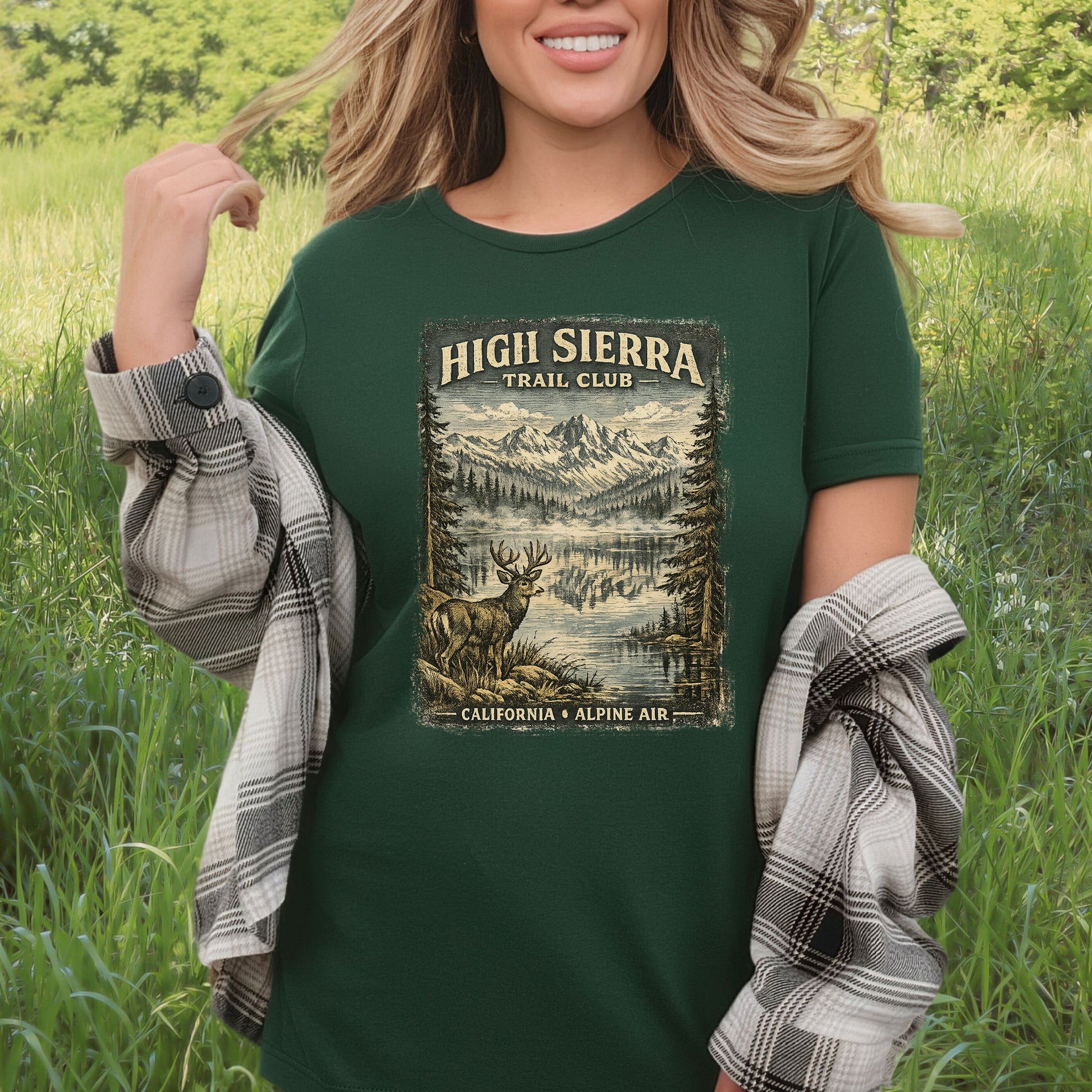 High Sierra Trail Club Shirt – California Alpine Air T-Shirt