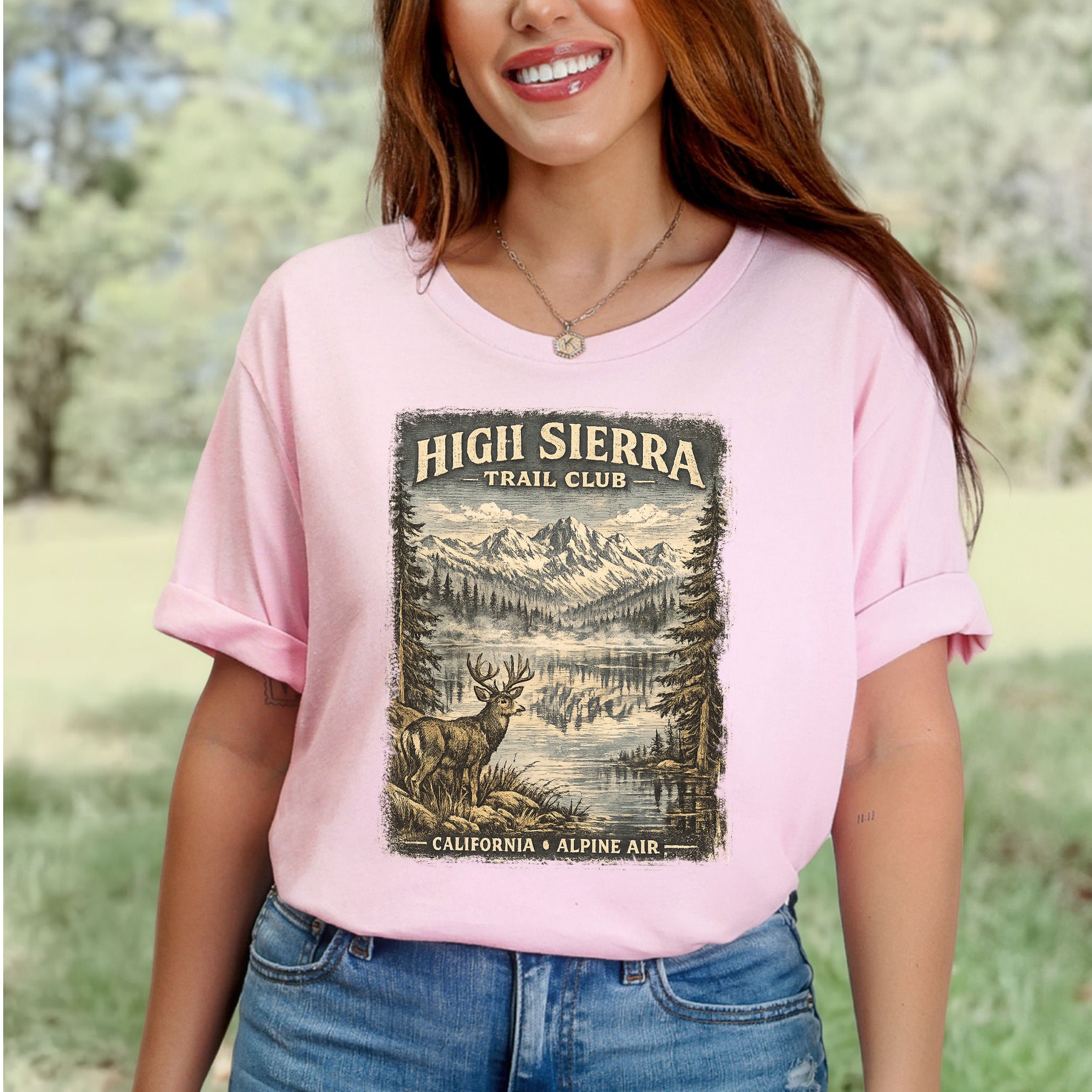 High Sierra Trail Club Shirt – California Alpine Air T-Shirt
