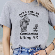 Hippo HR Complaint T-Shirt – Funny Office Chair Meme for Work Warriors