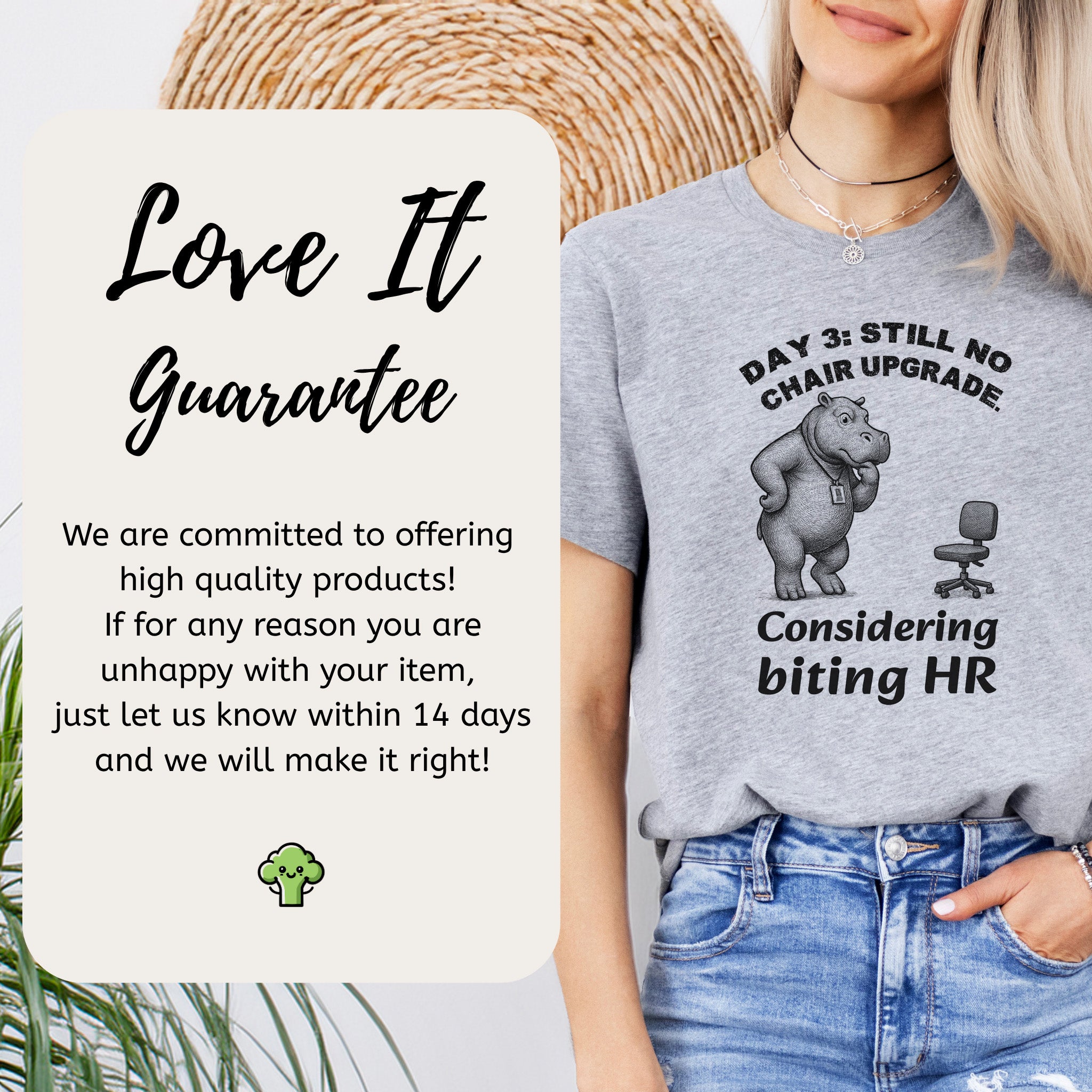 Hippo HR Complaint T-Shirt – Funny Office Chair Meme for Work Warriors