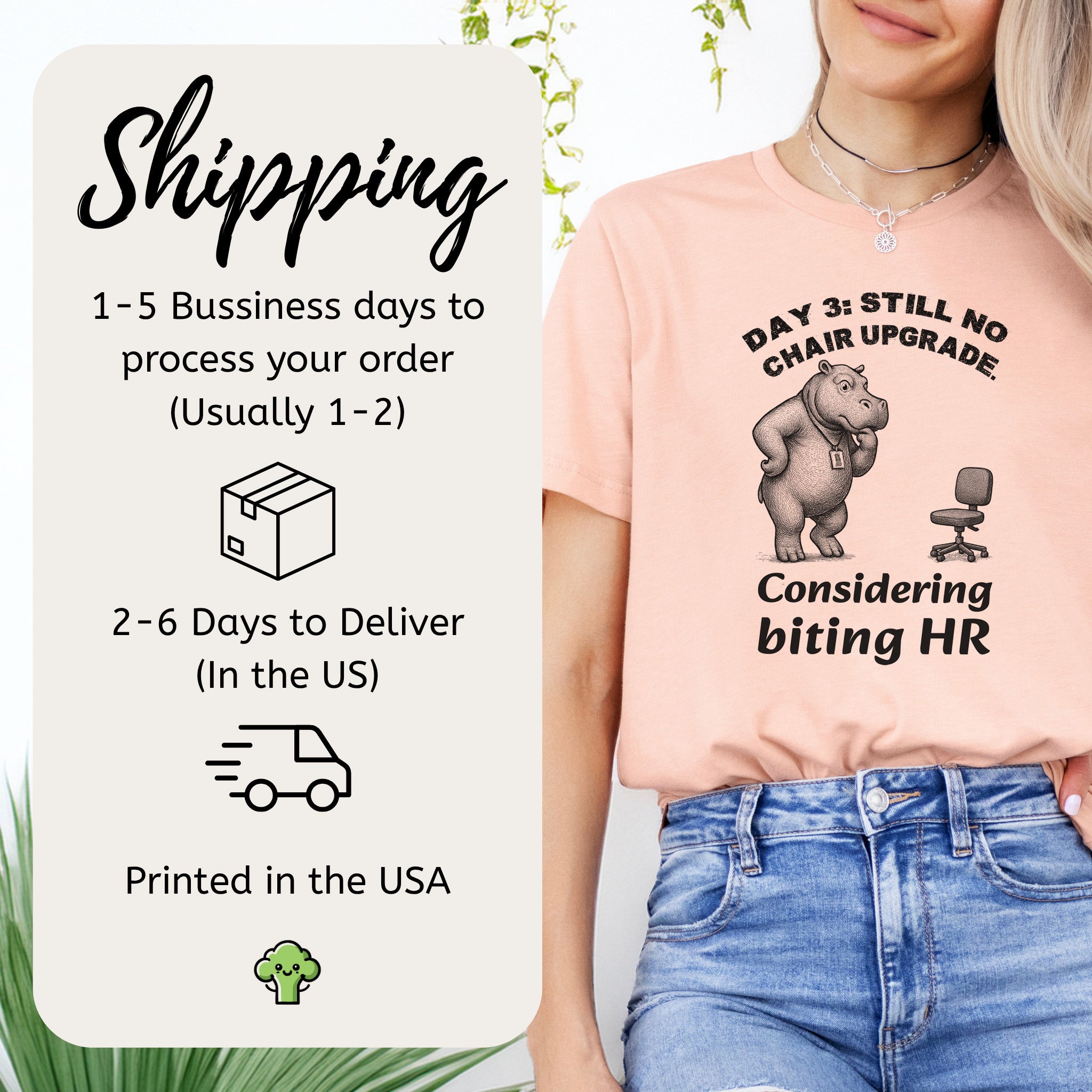 Hippo HR Complaint T-Shirt – Funny Office Chair Meme for Work Warriors