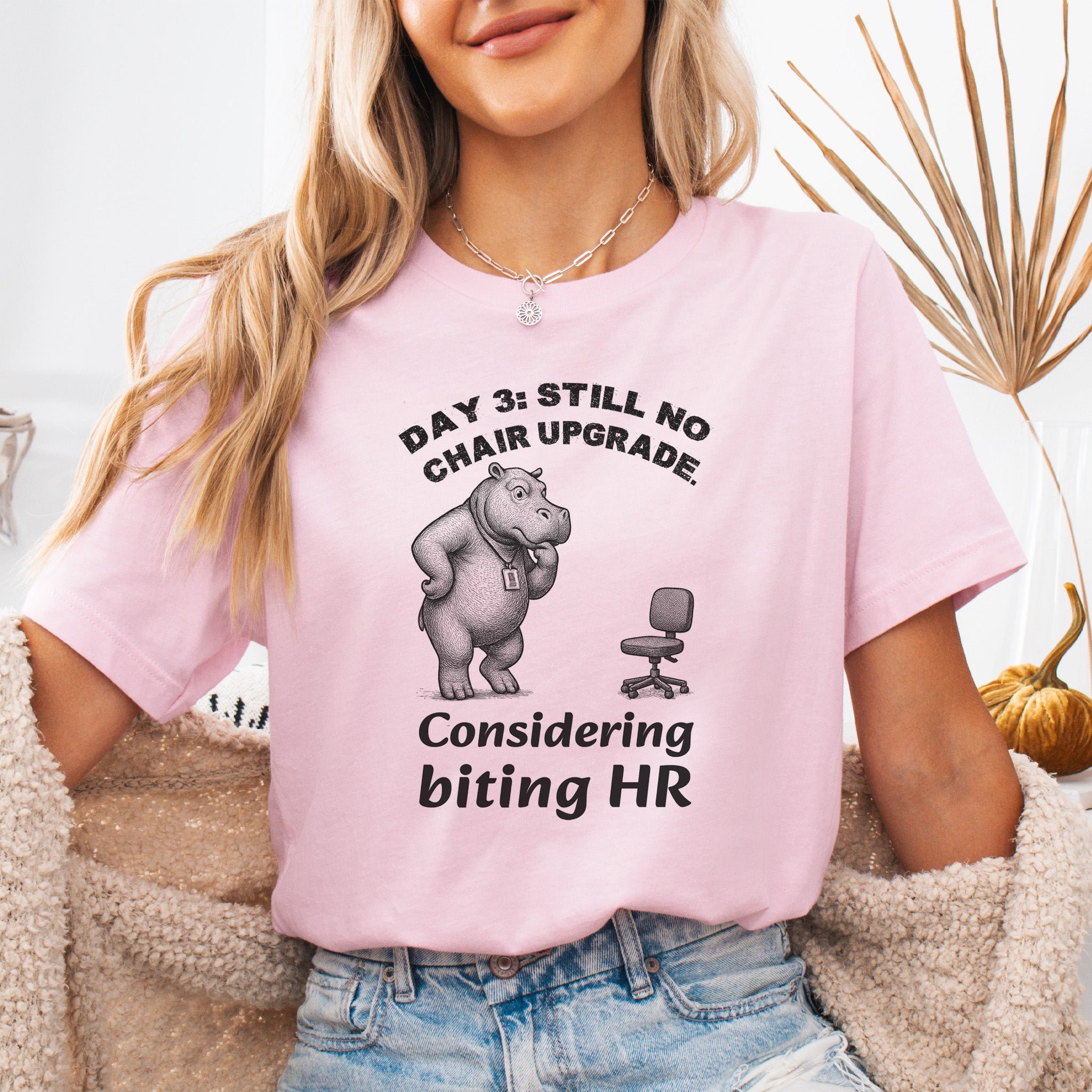 Hippo HR Complaint T-Shirt – Funny Office Chair Meme for Work Warriors