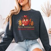 Spices Anonymous Holiday Edition Sweatshirt – Funny Cocoa & Baking Christmas Sweater