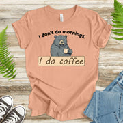 Grumpy Bear’s Morning Survival Kit – Coffee & Zero Patience T-Shirt - TShirtree
