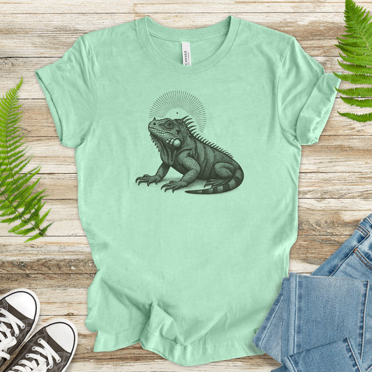 Holy Iguana T-Shirt – Vintage Reptile Spirit Animal Tee