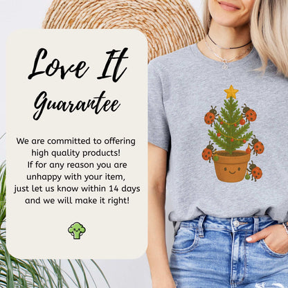 Ladybug Christmas Tree T-Shirt – Cute Bug Lovers Holiday Tee