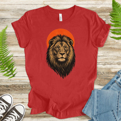 Vintage Lion Sun T-Shirt – Japanese Style Safari King Tee