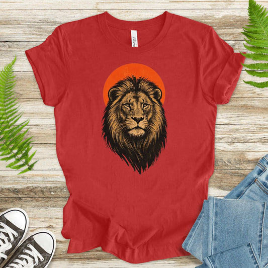 Vintage Lion Sun T-Shirt – Japanese Style Safari King Tee
