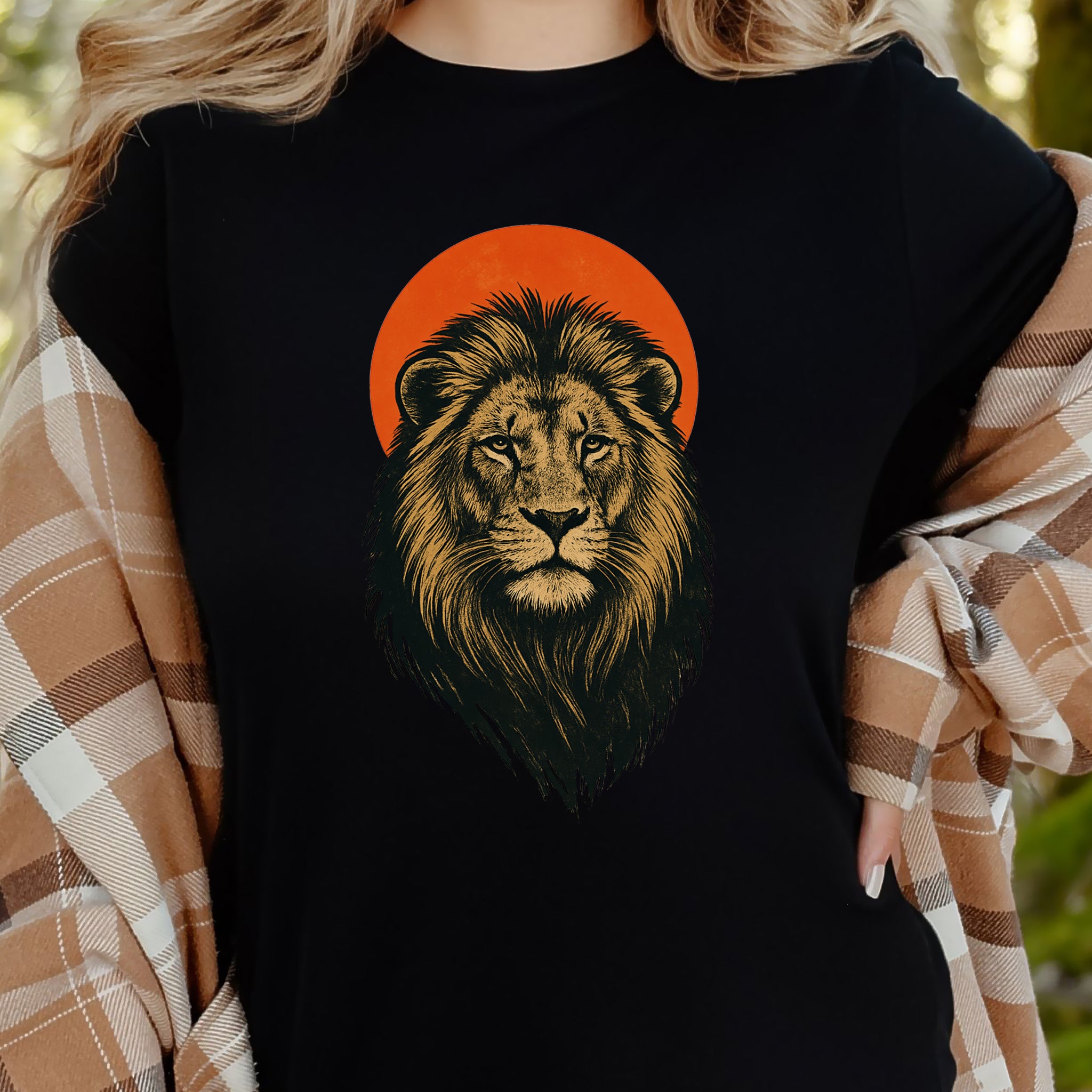 Vintage Lion Sun T-Shirt – Japanese Style Safari King Tee