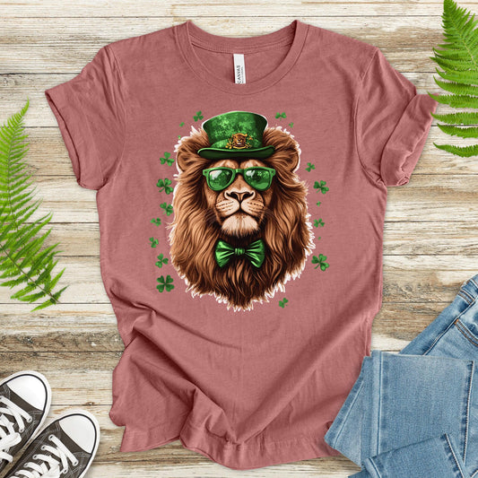 Luck of the Lion: St. Paddy’s Party King T-Shirt - TShirtree