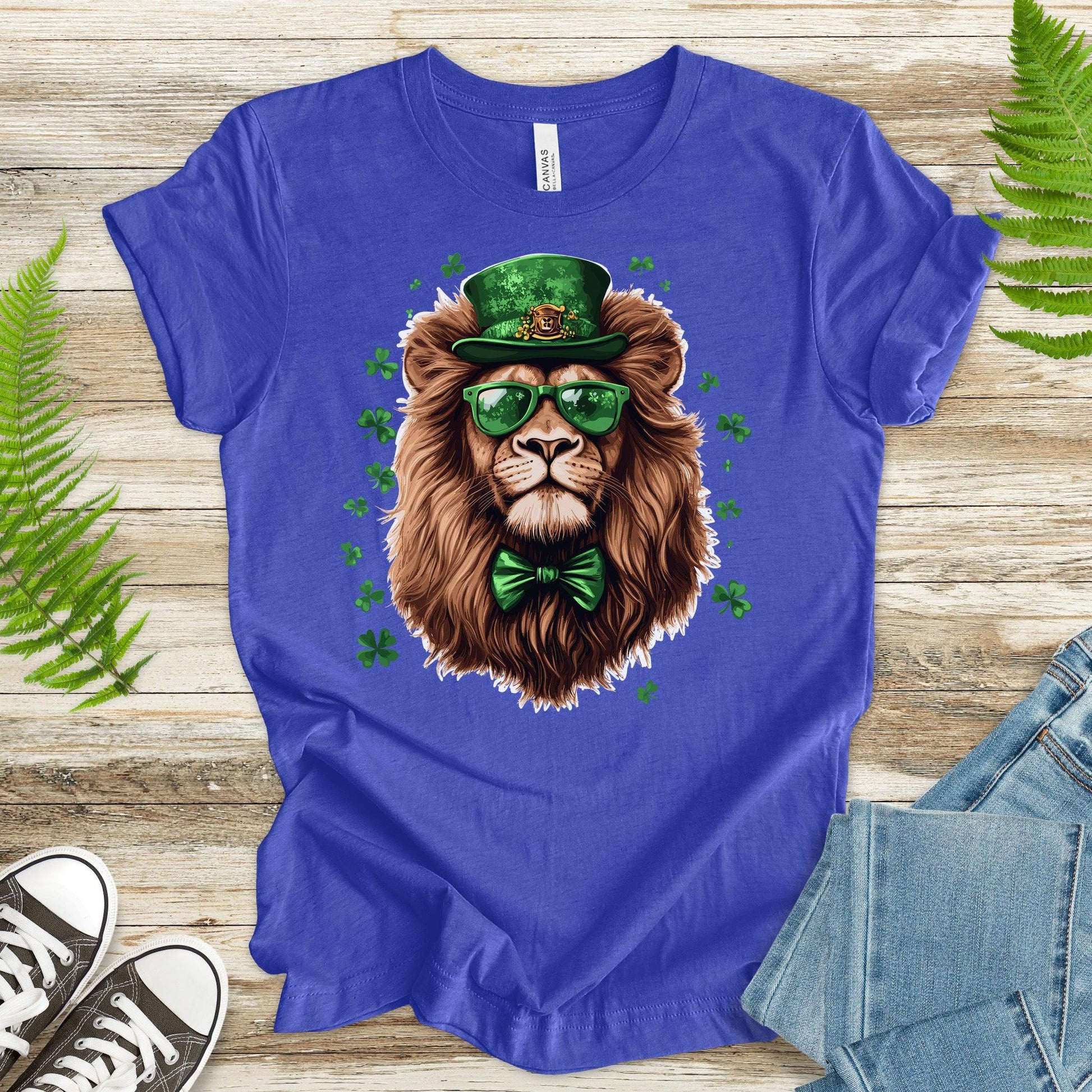 Luck of the Lion: St. Paddy’s Party King T-Shirt - TShirtree