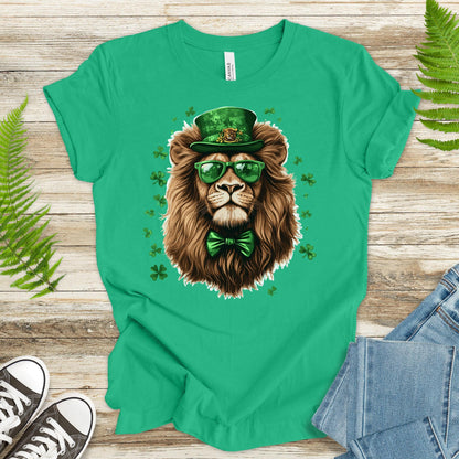 Luck of the Lion: St. Paddy’s Party King T-Shirt - TShirtree