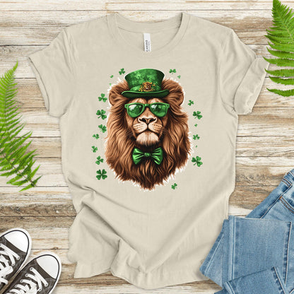 Luck of the Lion: St. Paddy’s Party King T-Shirt - TShirtree