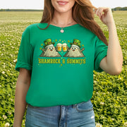 Shamrock & Summits T-Shirt – Funny St. Patrick’s Day Mountain Beer Tee