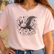 Magical Axolotl Moonlit Swim T-Shirt