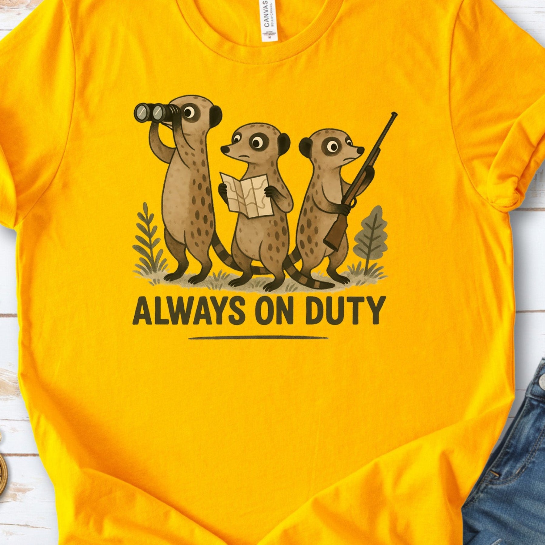 Surveillance Squad T-Shirt – Funny Animal Guard Shirt