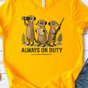Surveillance Squad T-Shirt – Funny Animal Guard Shirt