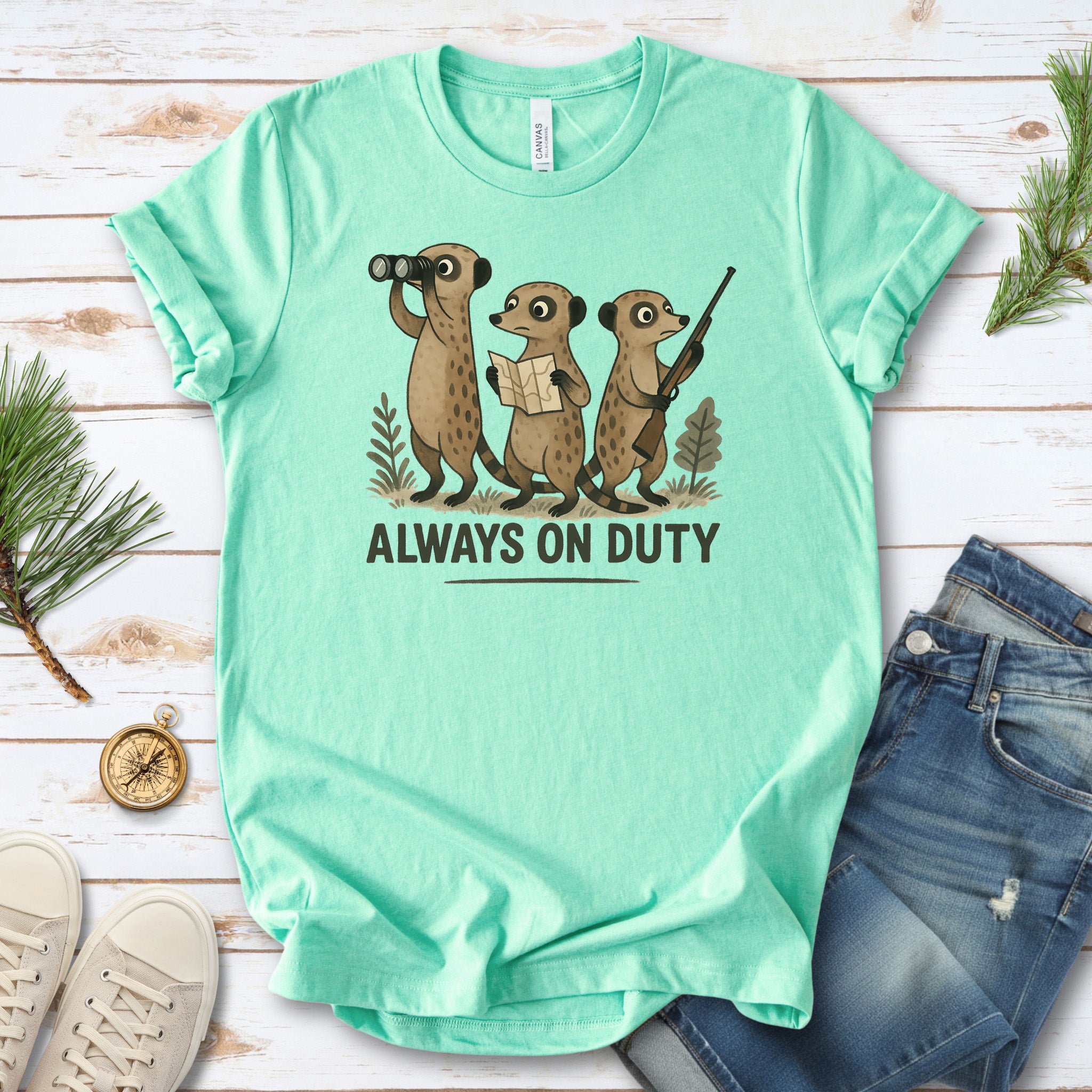 Surveillance Squad T-Shirt – Funny Animal Guard Shirt