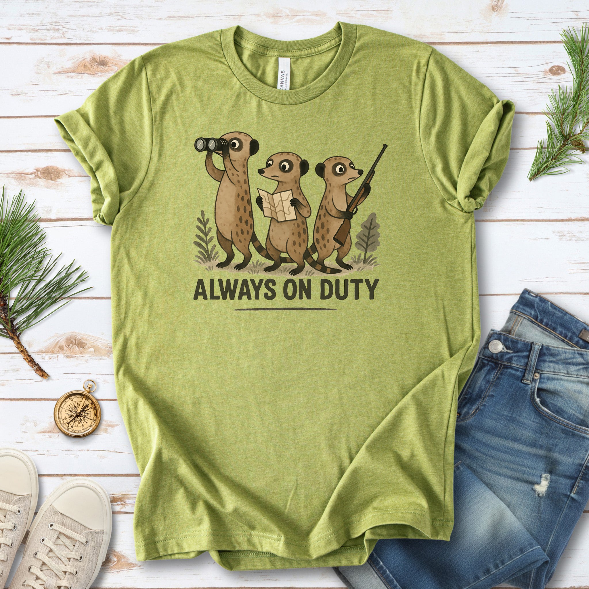Surveillance Squad T-Shirt – Funny Animal Guard Shirt