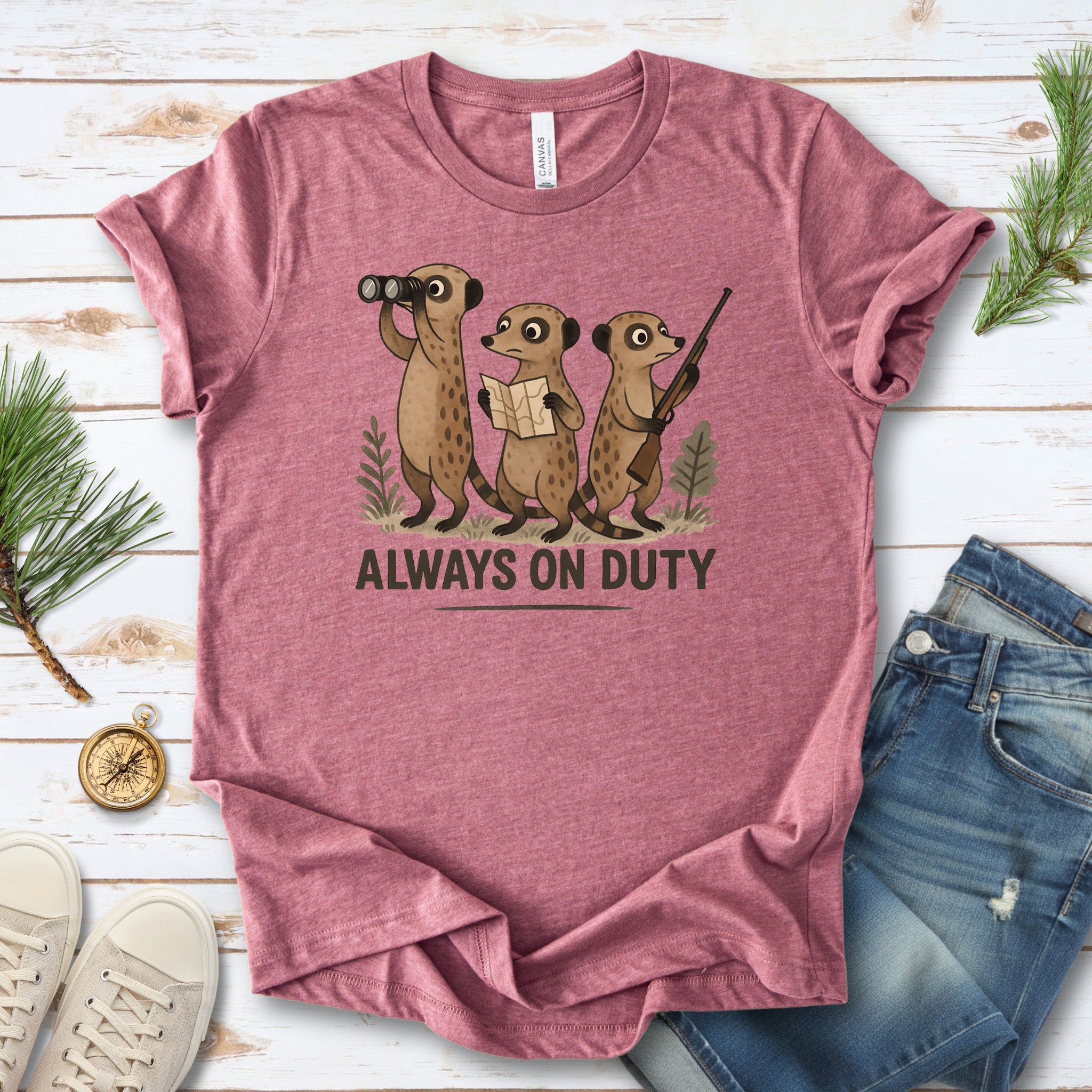 Surveillance Squad T-Shirt – Funny Animal Guard Shirt