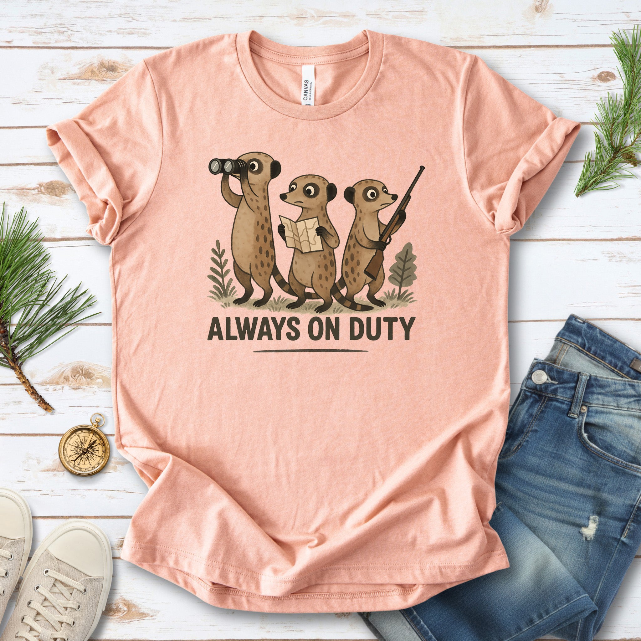 Surveillance Squad T-Shirt – Funny Animal Guard Shirt