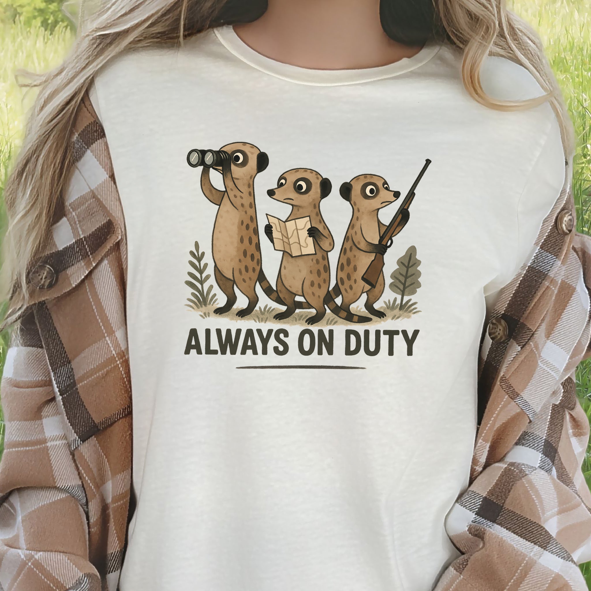 Surveillance Squad T-Shirt – Funny Animal Guard Shirt
