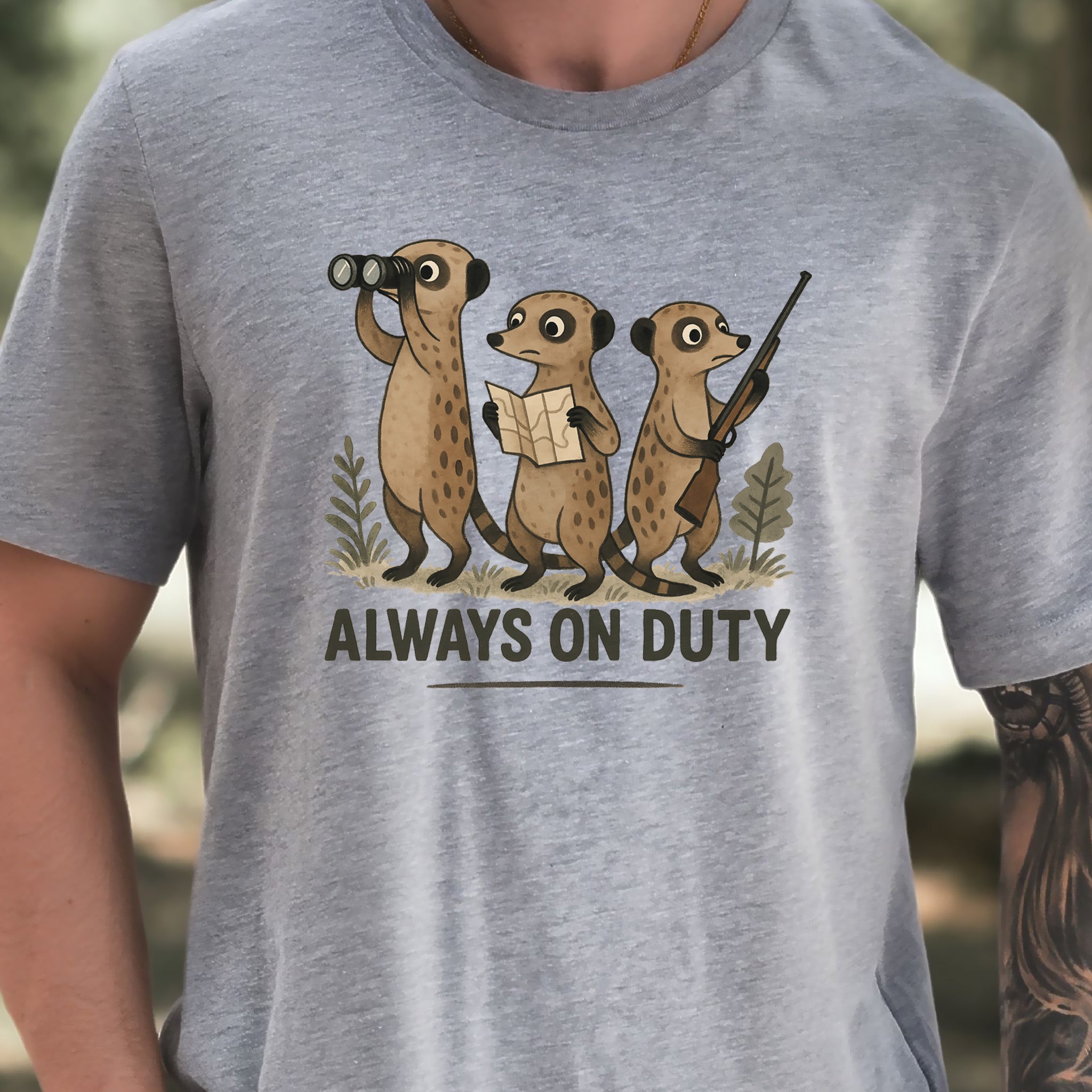 Surveillance Squad T-Shirt – Funny Animal Guard Shirt
