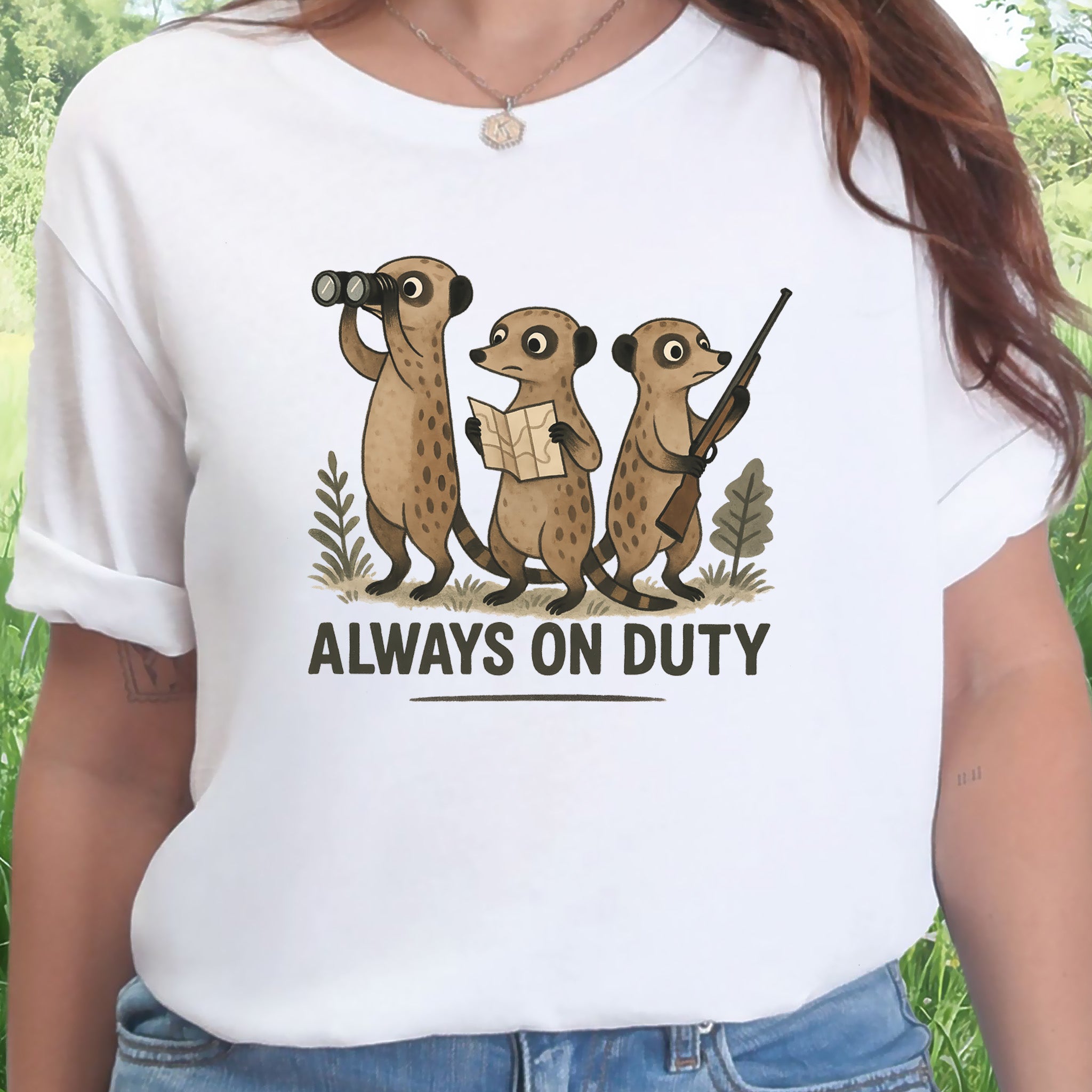 Surveillance Squad T-Shirt – Funny Animal Guard Shirt