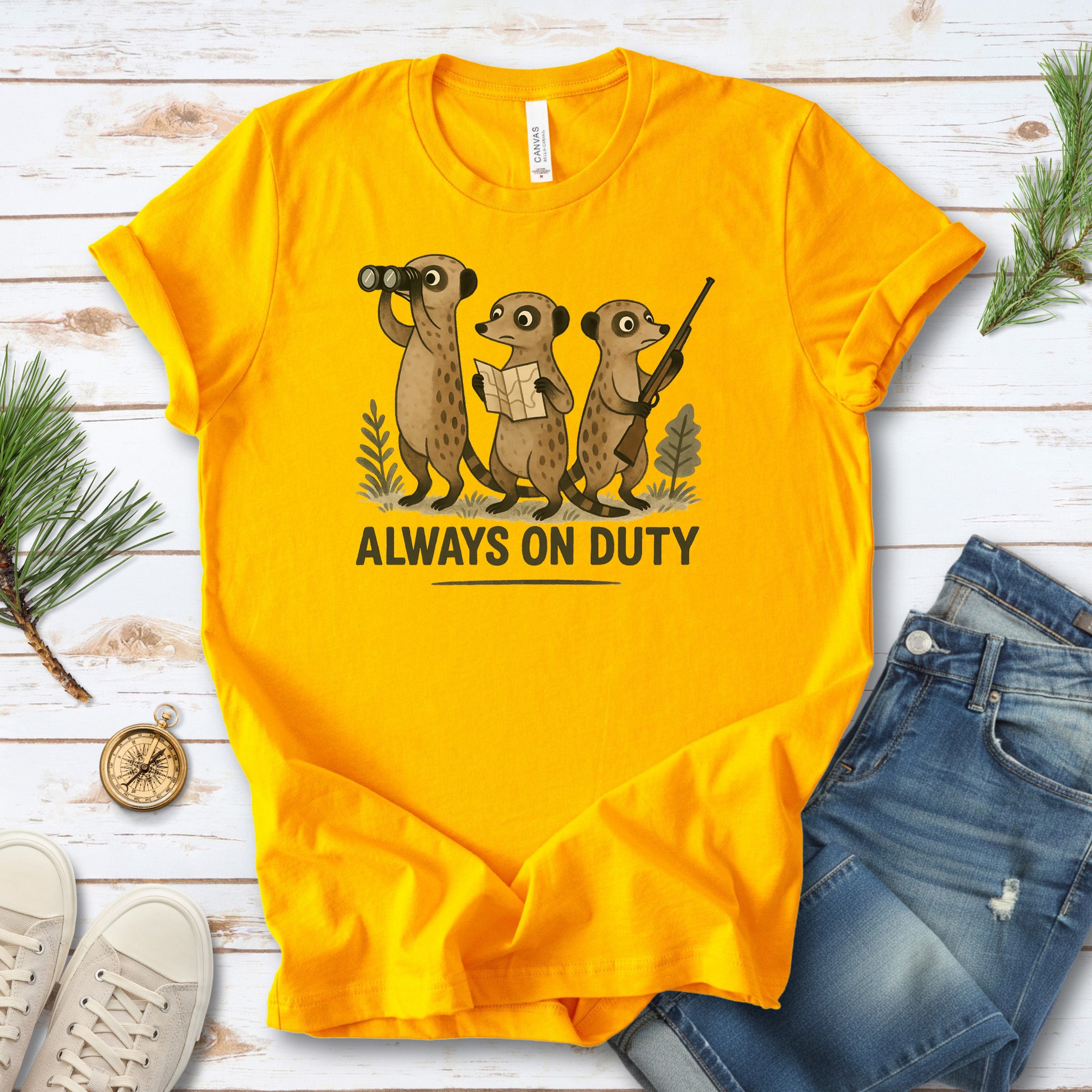 Surveillance Squad T-Shirt – Funny Animal Guard Shirt