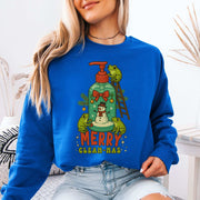 Merry Clean-mas Sweatshirt – Funny Frog & Hand Soap Holiday Gift