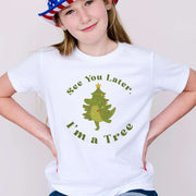 Merry Croc Tree Youth T-Shirt – Funny Alligator Holiday Style