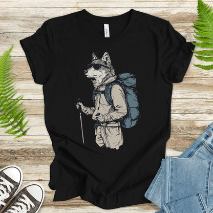 Adventurer Wolf Hiking T-Shirt