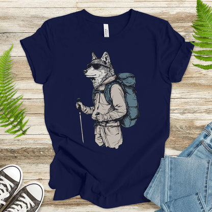 Adventurer Wolf Hiking T-Shirt