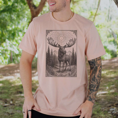 Mystic Moose – Guardian of the Forest T-Shirt