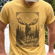 Mystic Moose Guardian of the Forest Comfort Colors Shirt