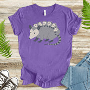 Mother Possum with Babies T-Shirt – Cute Wildlife & Motherhood Gift Tee