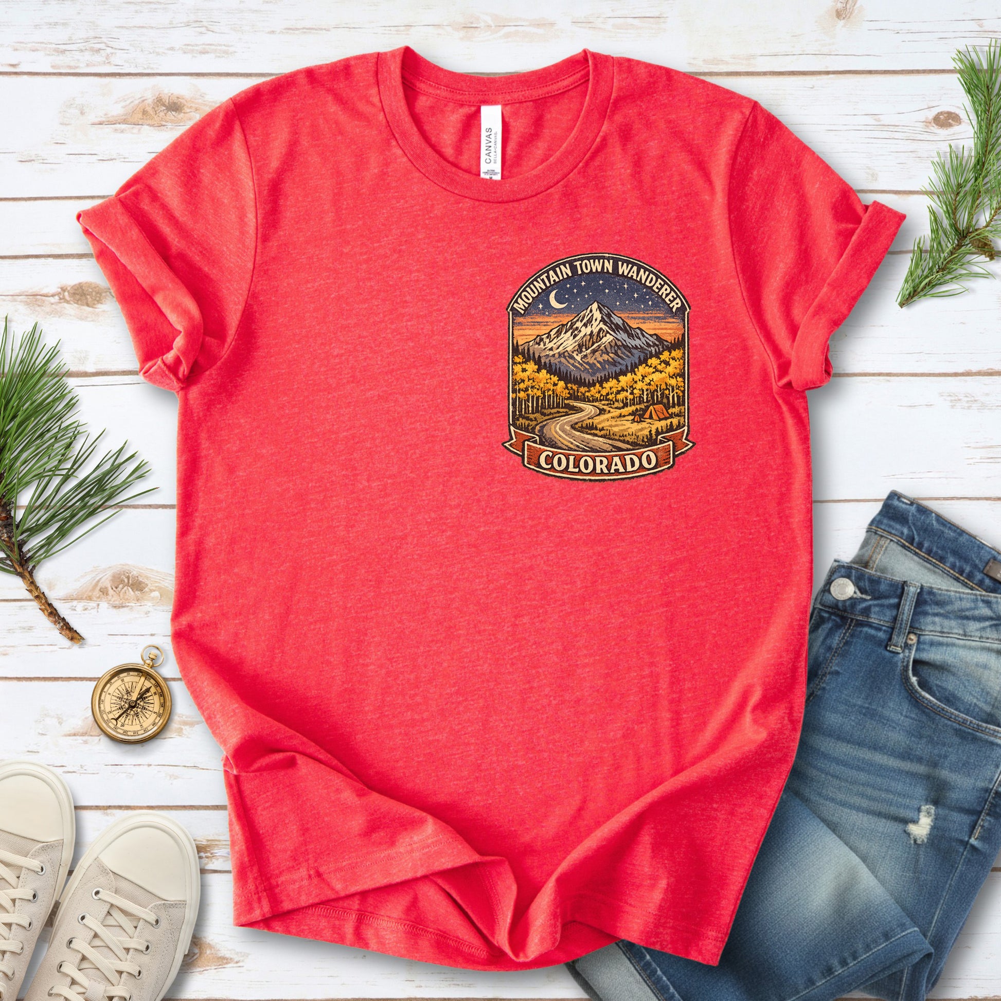 Colorado Mountain Escape Shirt – Rocky Peaks Night T-Shirt