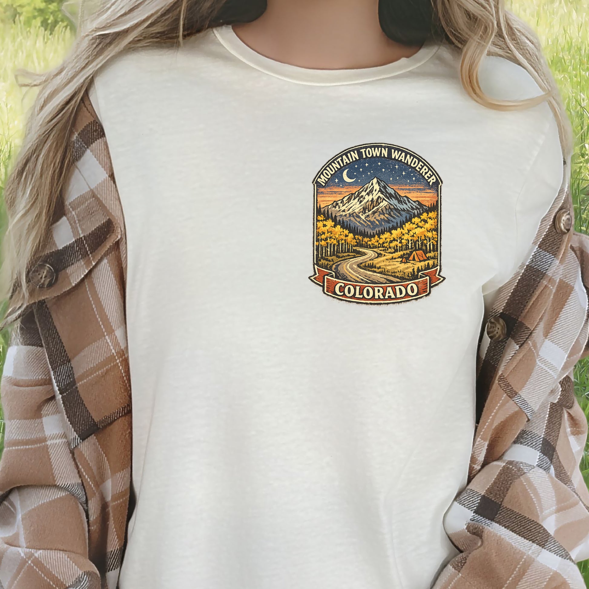 Colorado Mountain Escape Shirt – Rocky Peaks Night T-Shirt