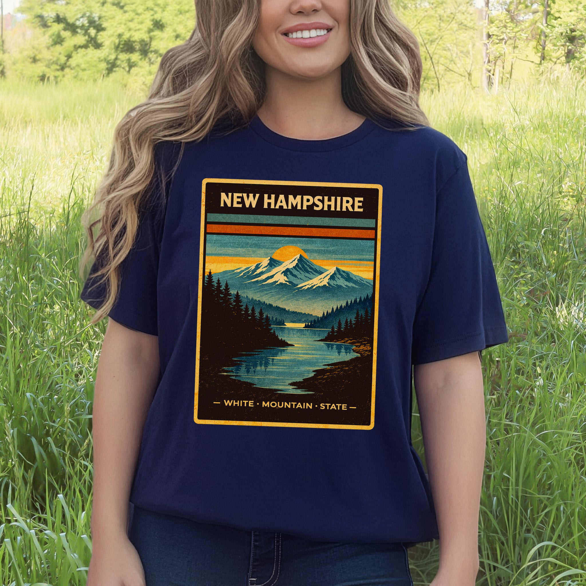 New Hampshire White Mountains Vintage T-Shirt