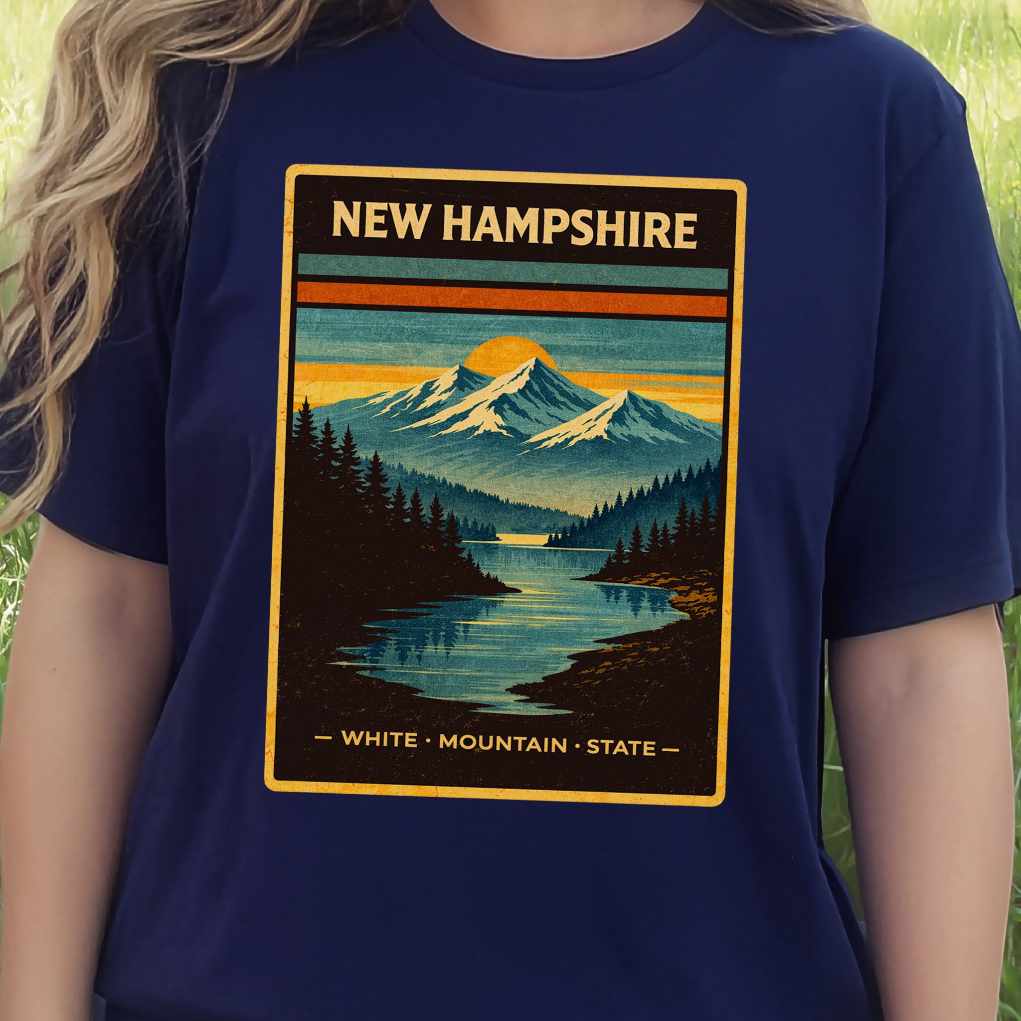 New Hampshire White Mountains Vintage T-Shirt