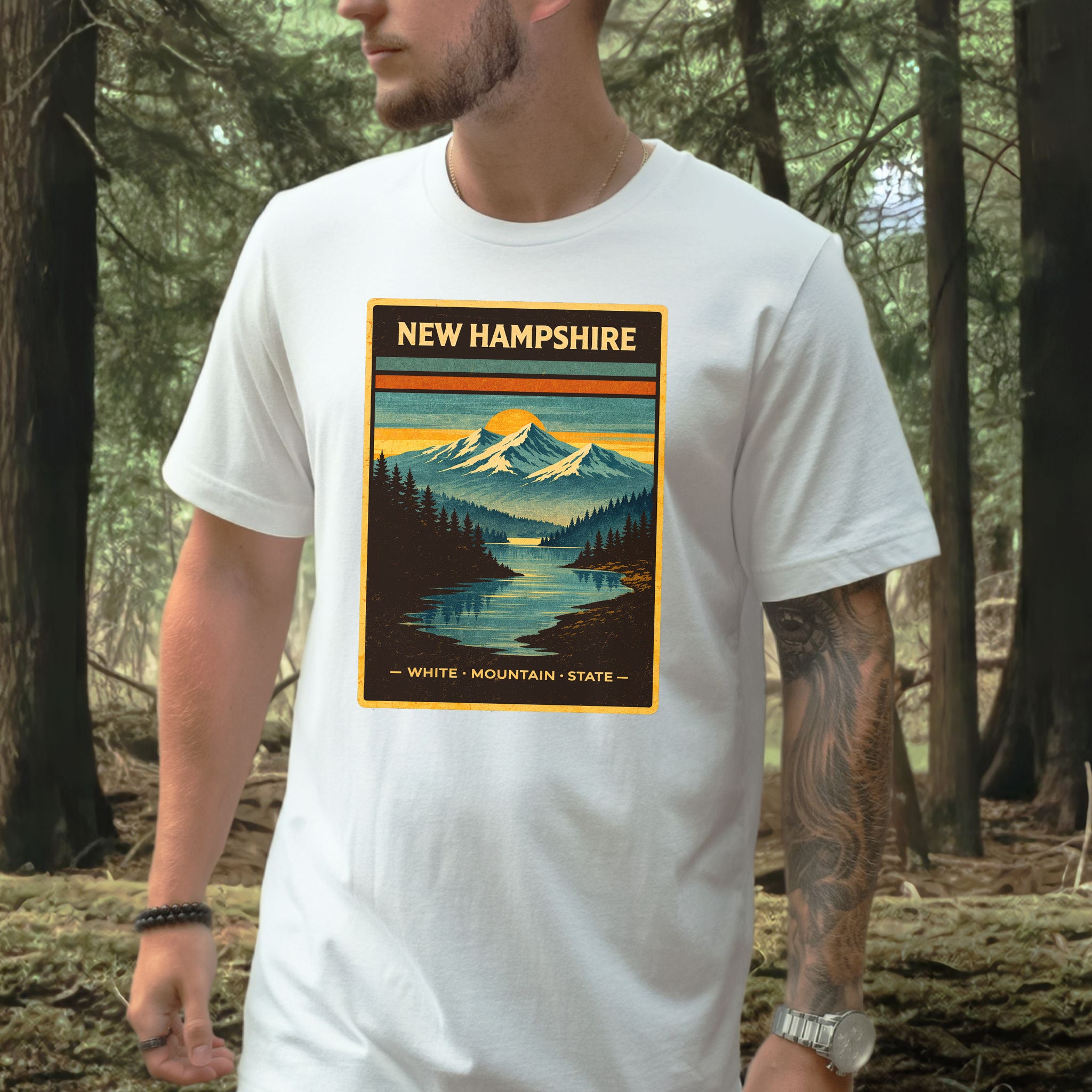 New Hampshire White Mountains Vintage T-Shirt