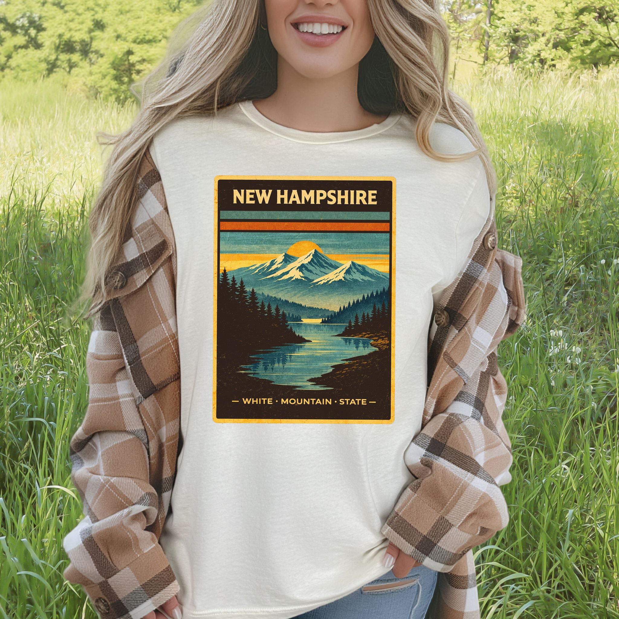 New Hampshire White Mountains Vintage T-Shirt