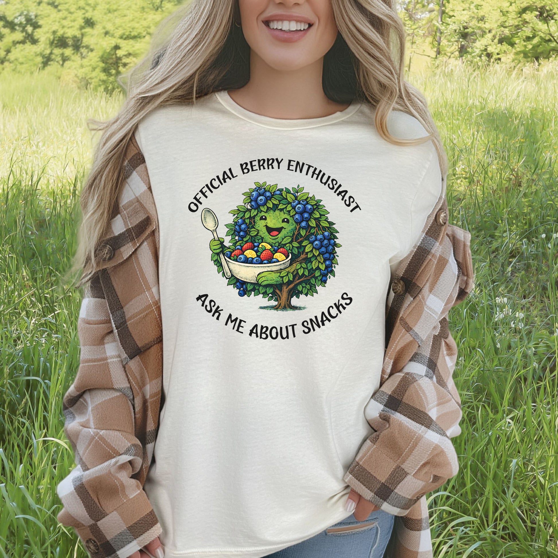 Official Berry Enthusiast Botanical T-Shirt – Funny Fruit Lover Gift