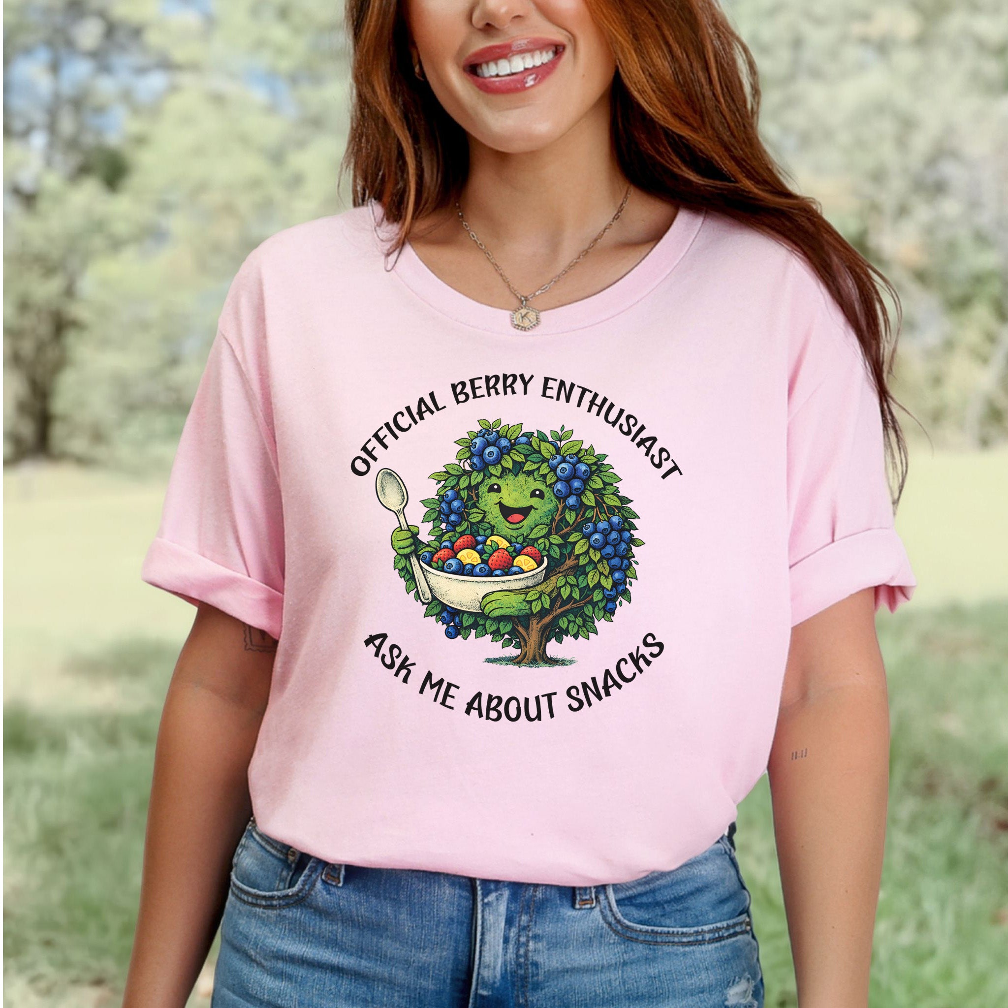 Official Berry Enthusiast Botanical T-Shirt – Funny Fruit Lover Gift